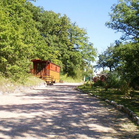 Bed and Breakfast Les Roziers - Roulotte Bagnac Esterno foto